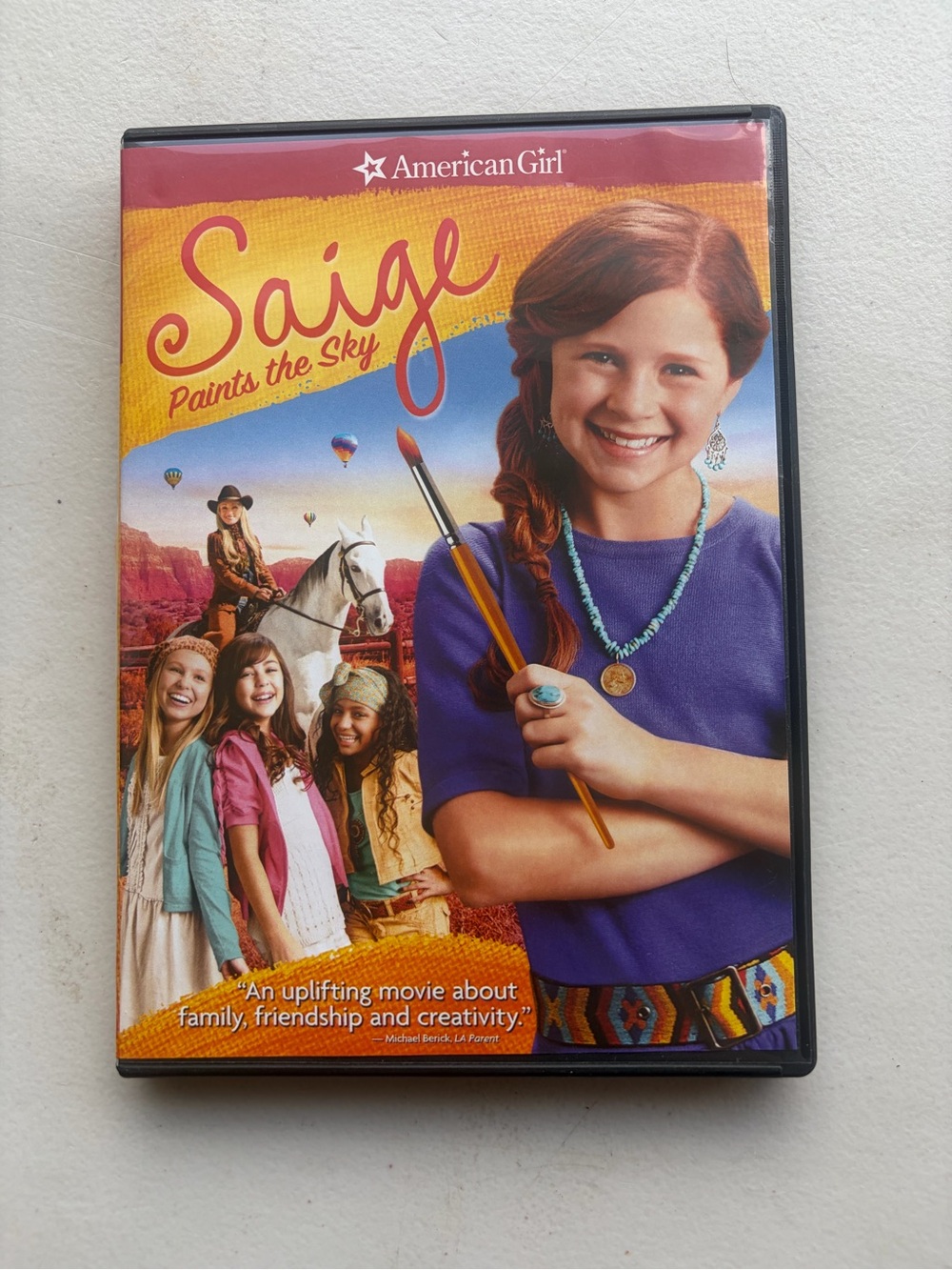 American Girl: Saige Paints the Sky on DVD